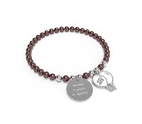 Bracciale 10 Buoni Propositi Donna in Acciaio B5118/BR - B5118/BR